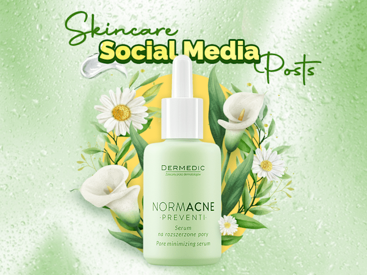 Cover image for Skincare Products Social Media Posts :: Behance