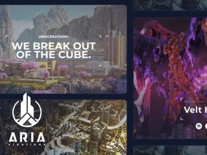 Cover image for AriaCreations Website