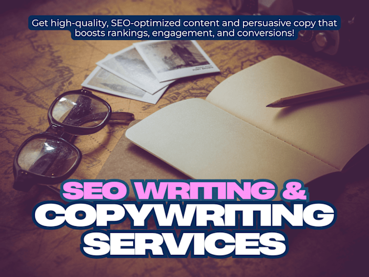 Cover image for SEO-Optimized Blog & Article Writing for Higher Rankings