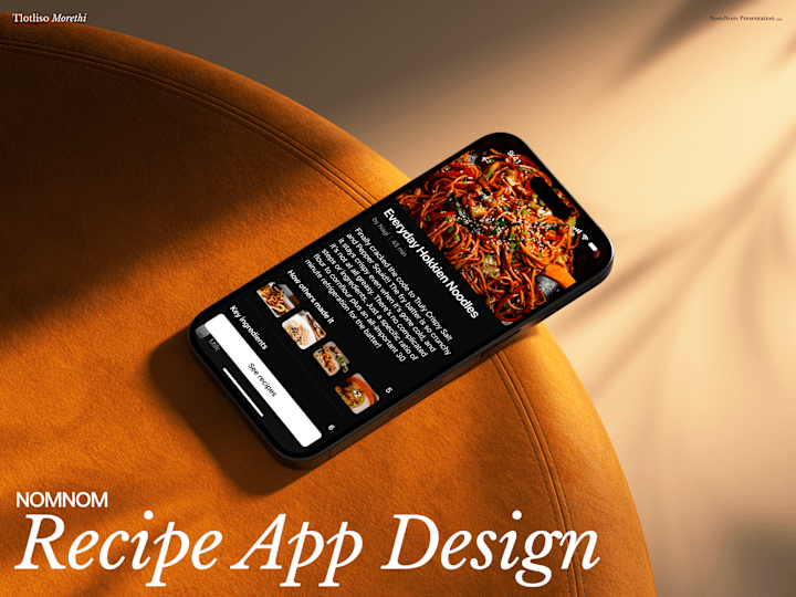 Cover image for NomNom: A Fresh Take on Meal Prep & Recipe Discovery