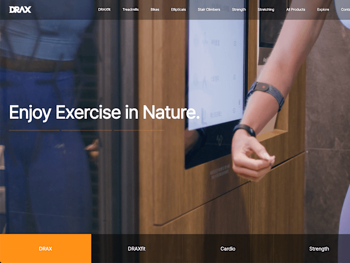 Cover image for DraxFit Website Development
