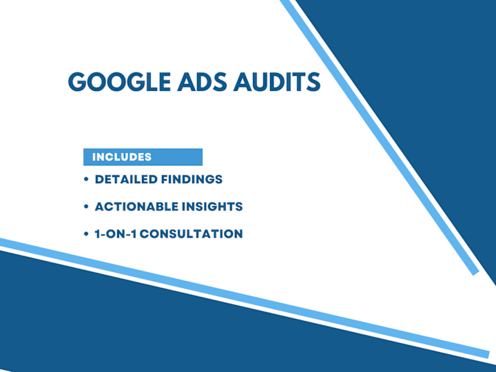 Cover image for Google Ads Audits