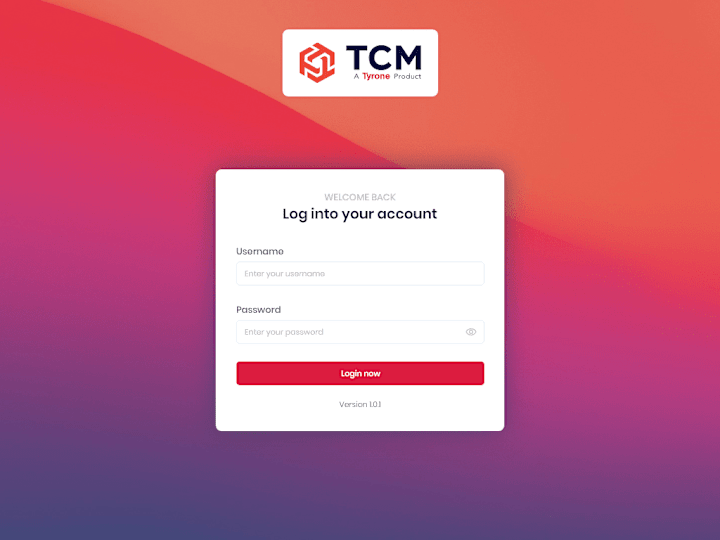 Cover image for TCM Dashboard UI | IT