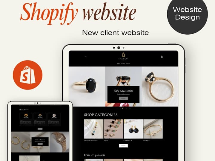 Cover image for Shopify Custom Theme Development