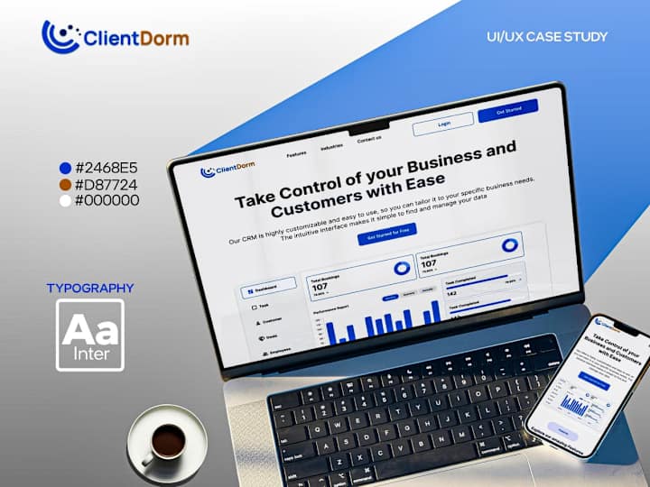 Cover image for Clientdorm CRM Web App
