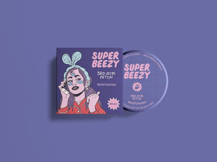 Cover image for Advertising campaign for the cosmetics brand Super Beezy