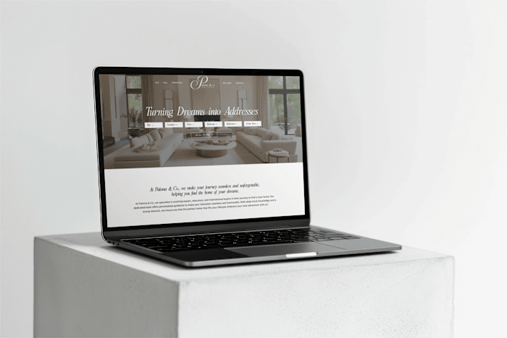 Cover image for Paloma & Co Real Estate | Brand & Web Design/Development