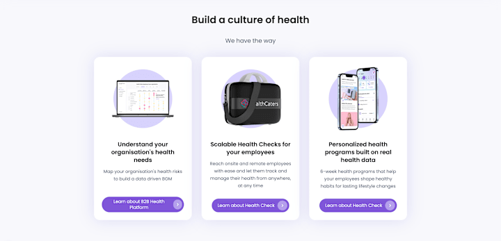 Cover image for HealthCaters Platform Development