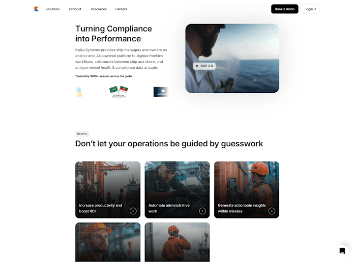 Cover image for Website and Brand Design for Kaiko Systems