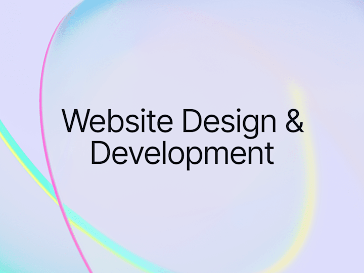 Cover image for Done for You Conversion Optimised Website (Design & Development)