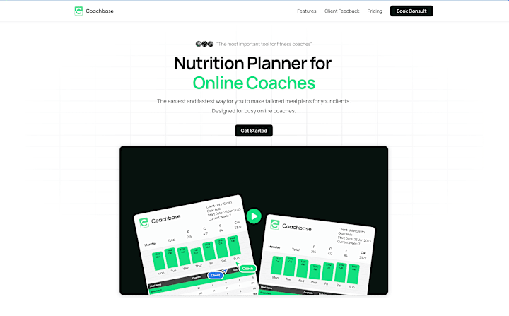 Cover image for High converting landing page for fitness SaaS - built in Framer