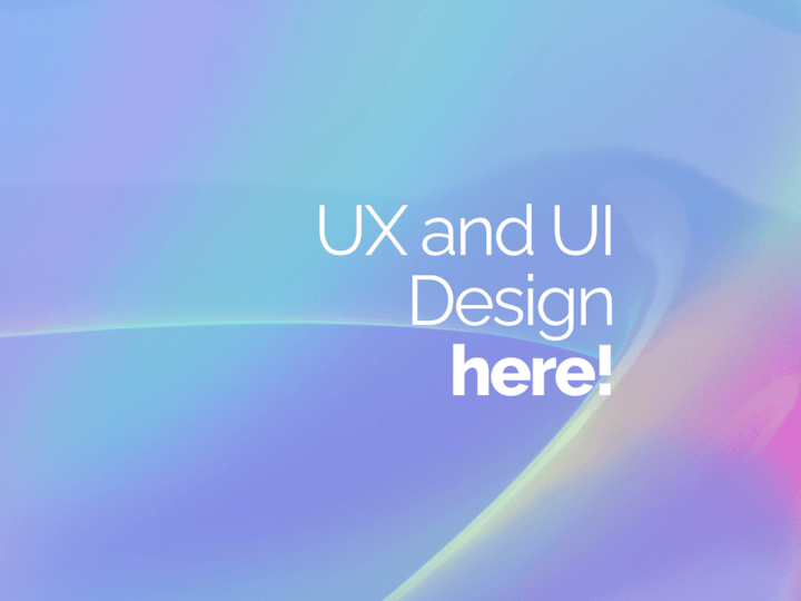 Cover image for UX/UI Design – Stunning, Developer-Ready & User-Centered