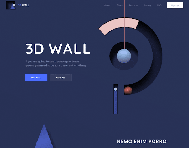 Cover image for UI Design - website in Figma on Behance
