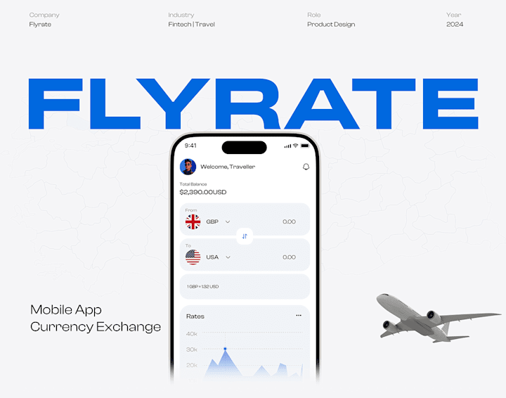 Cover image for Flyrate: Currency converter with travel integrations