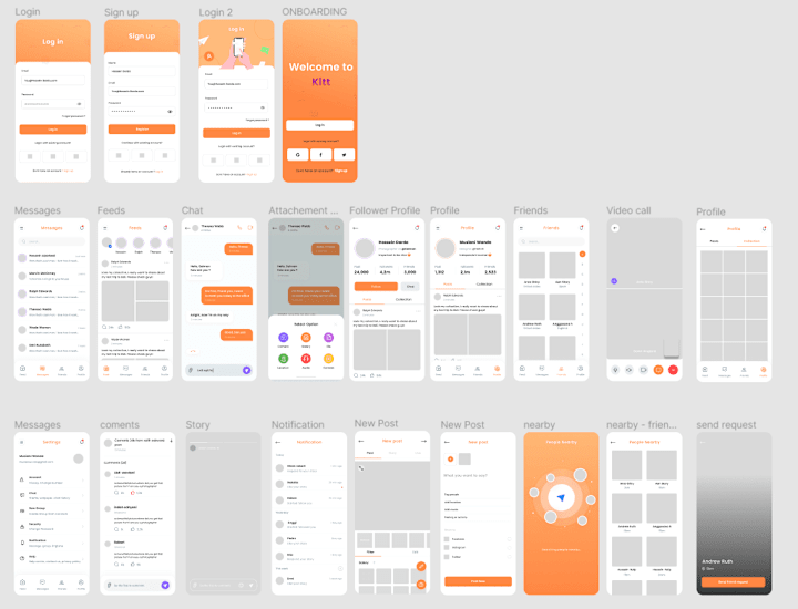 Cover image for Kitt - An All In One Social App