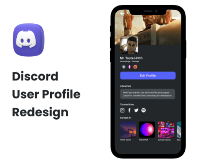 Cover image for Discord User Profile Redesign