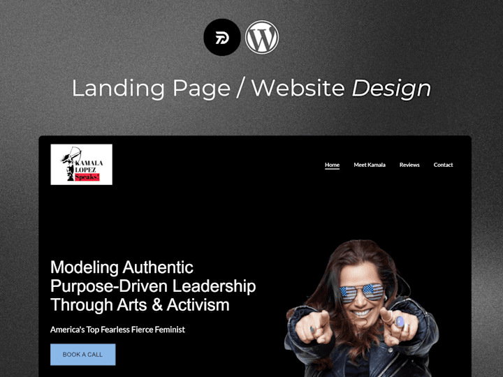 Cover image for Wordpress Landing Page/Website Design✨