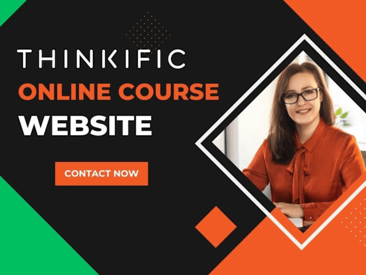 Cover image for Build a custom thinkific website and set up thinkific course