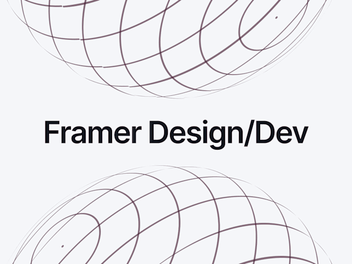Cover image for Framer Design/Development