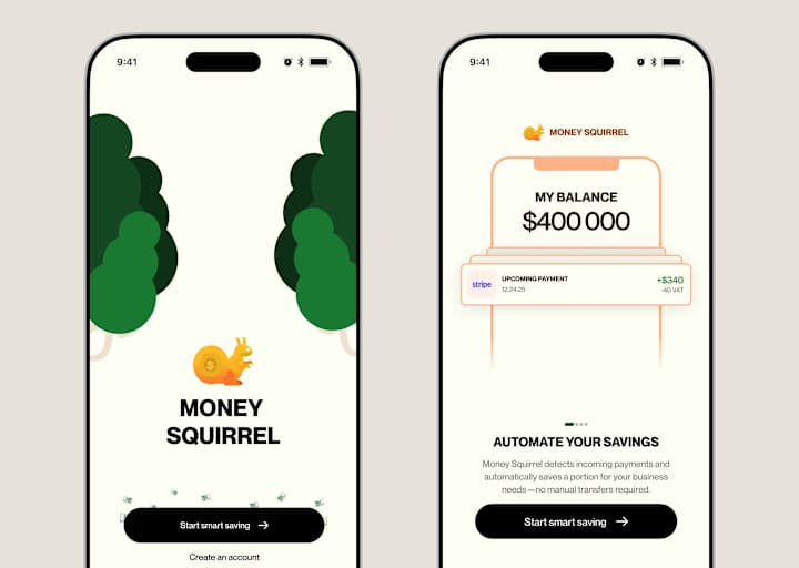 Cover image for Money Squirrel - Fintech Mobile App