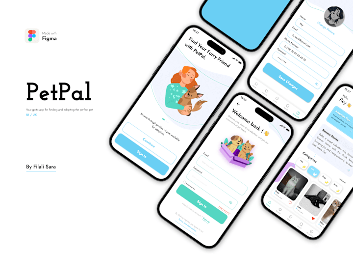 Cover image for Your go-to app for finding and adopting the perfect pet | UI/UX