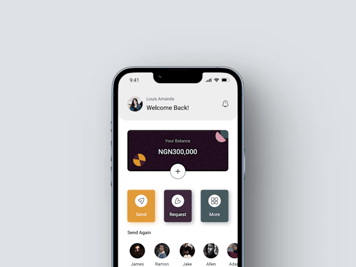 Cover image for Fintech App Design on Behance
