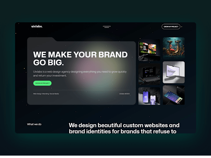 Cover image for Weblow website + UIUX in Figma for Web design agency