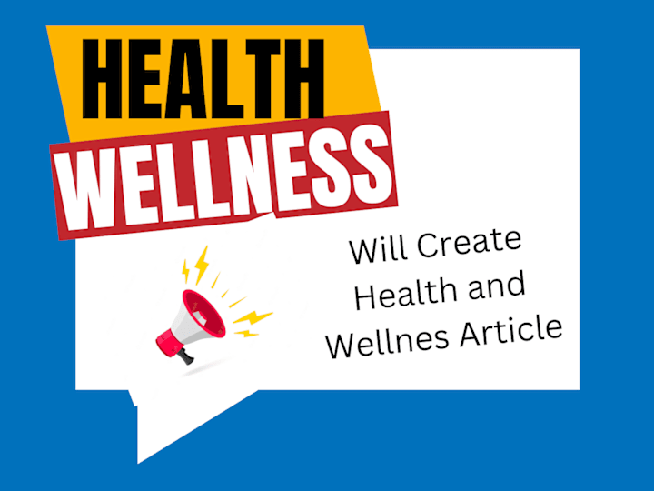 Cover image for Blogging Project on Health and Wellness