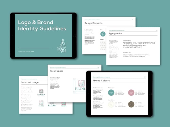 Cover image for Professional Logo Design & Brand Identity Guidelines