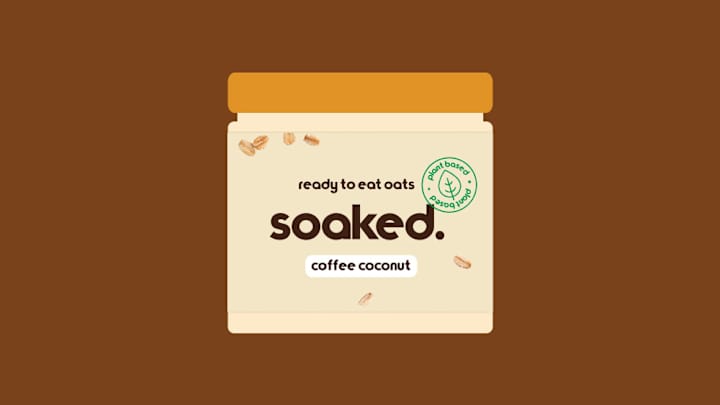 Cover image for Soaked Oats Packaging