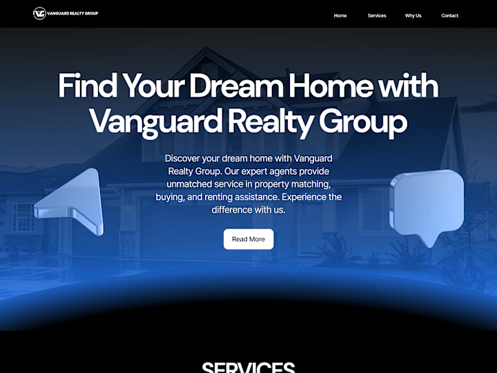 Cover image for Vanguard Realty Group - Framer Website