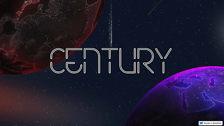 Cover image for Futuristic Hero Concept – Webflow + Spline + GSAP