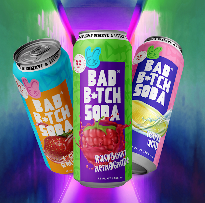 Cover image for Bad B*tch Soda