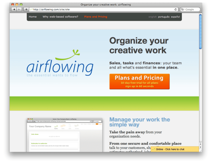 Cover image for Airflowing