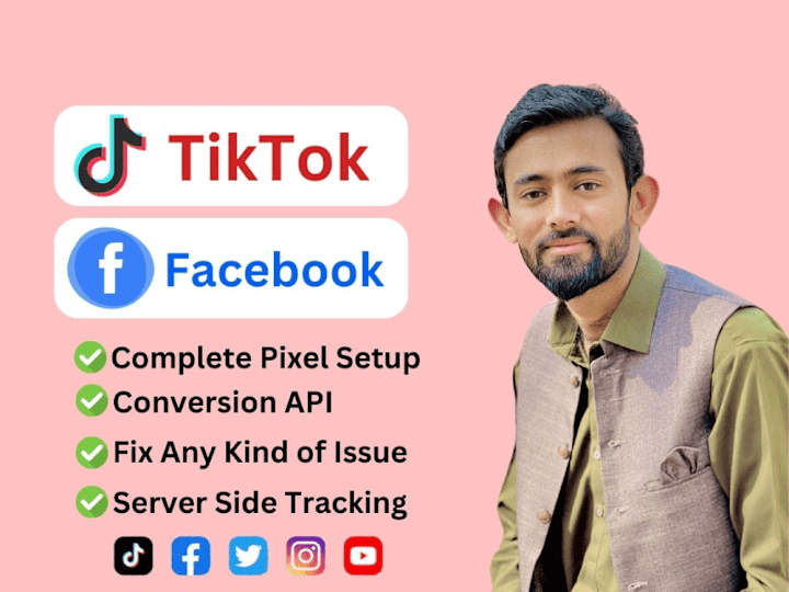 Cover image for I will setup tiktok pixel, TikTok ads and meta Facebook pixel