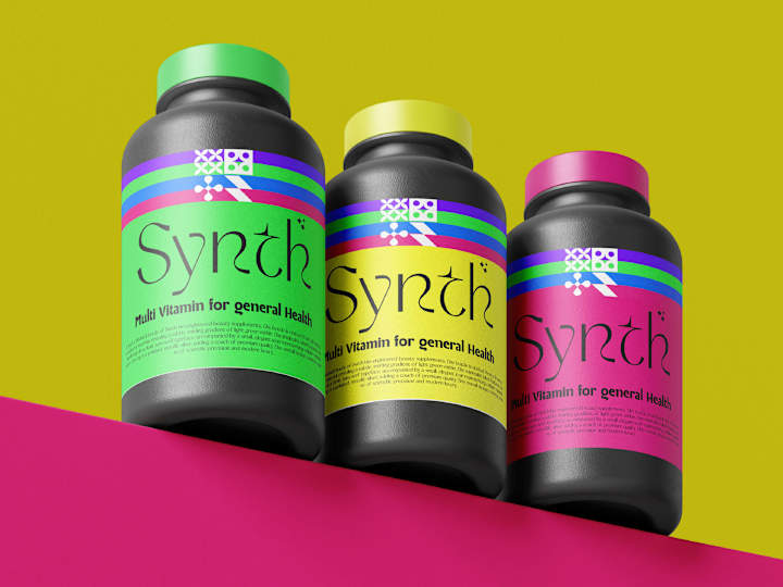 Cover image for Visual Identity & Packaging design - Synth