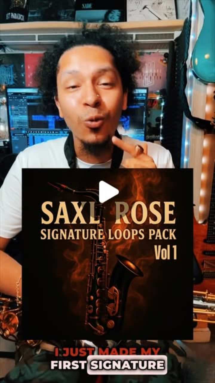 Cover image for Saxl Rose Signature Sax Loops Pack Release