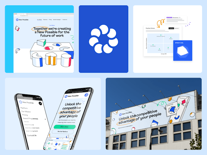 Cover image for Rebrand & Website Design for New Possible