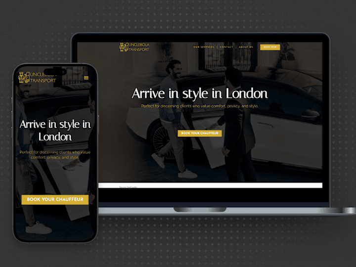 Cover image for Luxury Transportation Website