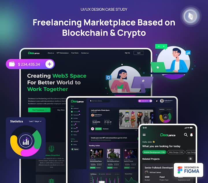 Cover image for Freelancing Marketplace Based on Blockchain & Crypto 