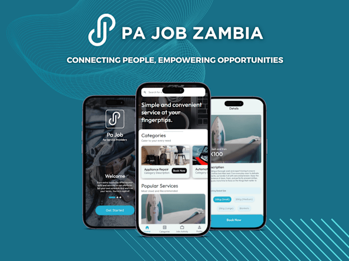 Cover image for Pa Job Zambia – Multi-App Platform for Service Hiring