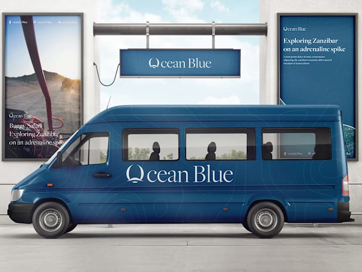Cover image for Ocean Blue