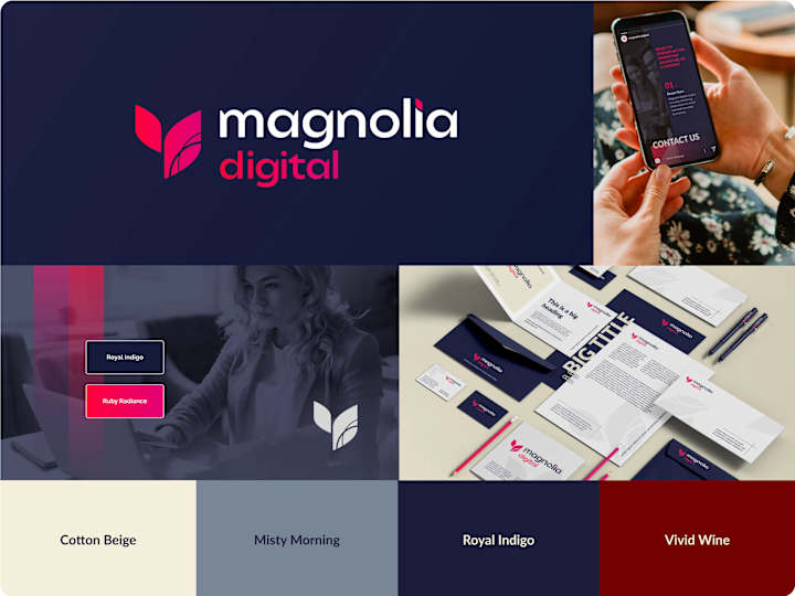 Cover image for Brand Identity - Magnolia Digital