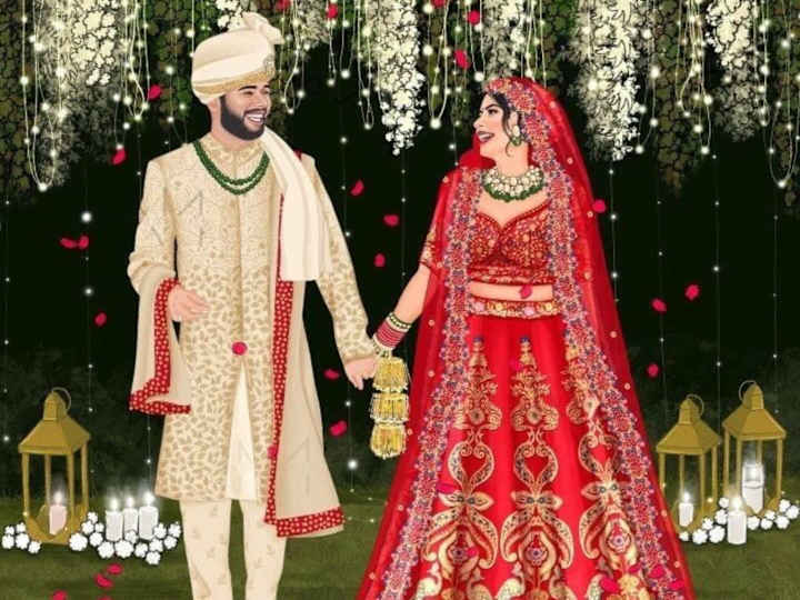 Cover image for Wedding illustration 