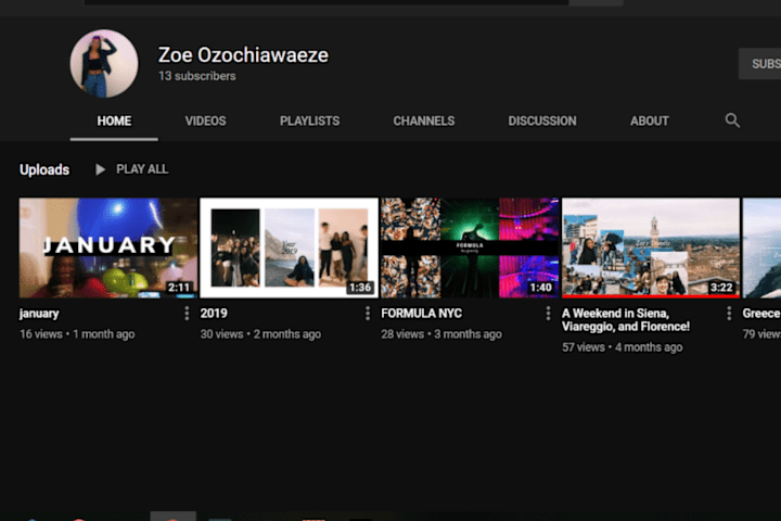 Cover image for YouTube Channel
