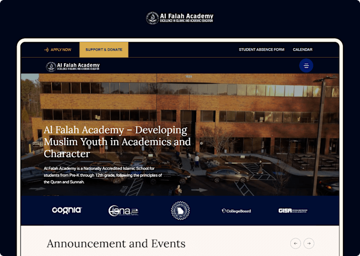 Cover image for Al Falah Academy Educational Overview 