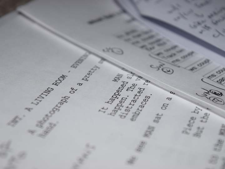 Cover image for The three-act structure in screenwriting