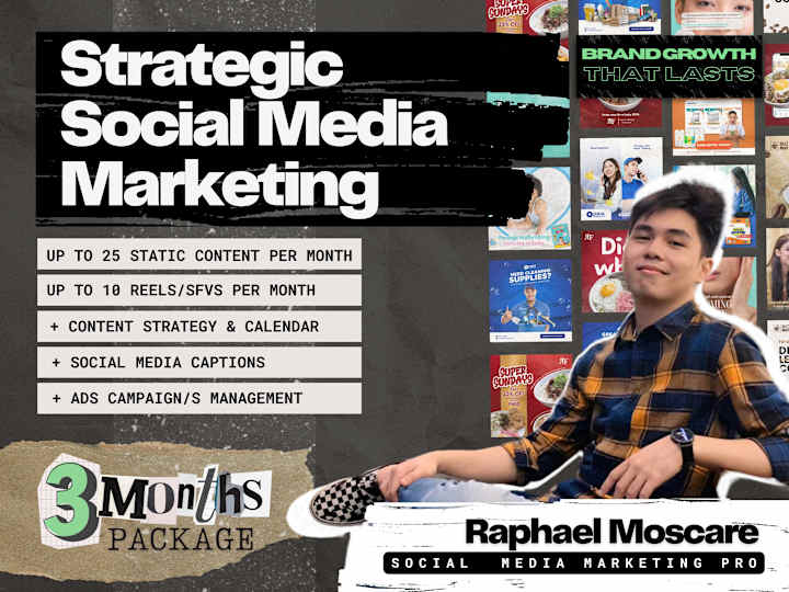 Cover image for 3 Months - Comprehensive Social Media Marketing Package