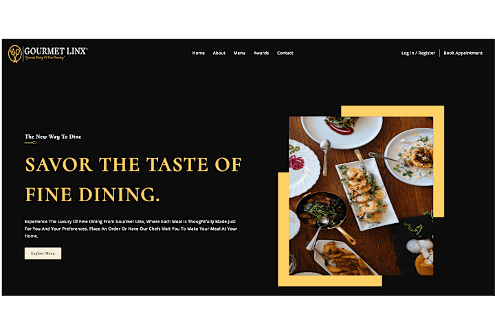 Cover image for Restaurant Website