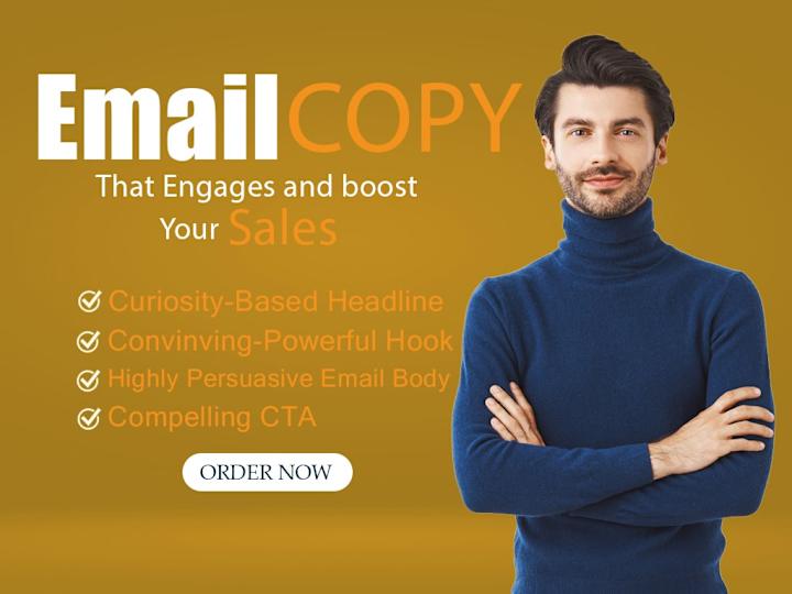 Cover image for I will write sales email  that epic sales copywriting